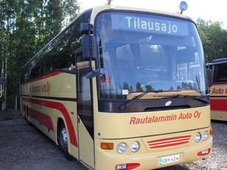 Rautalammin Auto Oy 64-paikkainen bussi